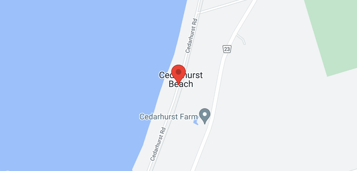 map of 26330 CEDARHURST BEACH ROAD